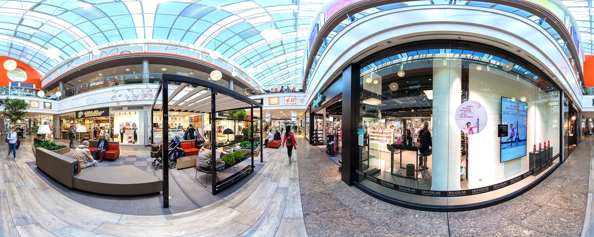 Ausgangsaufnahme Gesundbrunnen-Center